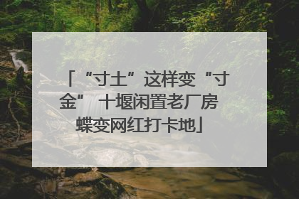 “寸土”这样变“寸金” 十堰闲置老厂房蝶变网红打卡地
