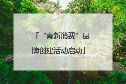 “青新消费”品牌创建活动启动