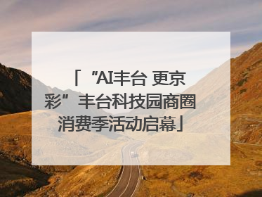 “AI丰台 更京彩”丰台科技园商圈消费季活动启幕