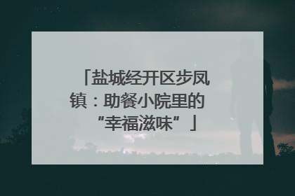 盐城经开区步凤镇：助餐小院里的“幸福滋味”
