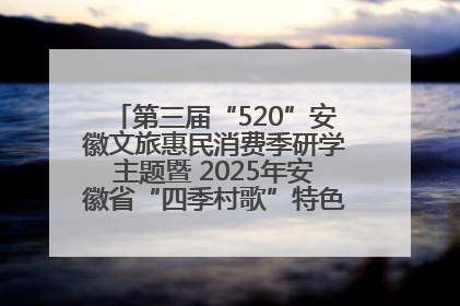 第三届“520”安徽文旅惠民消费季研学主题暨 2025年安徽省“四季村歌”特色展演燃动池州