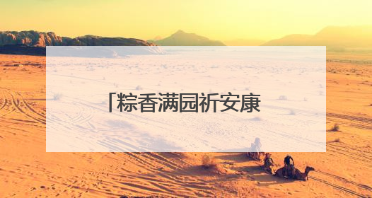 粽香满园祈安康 传统民俗乐传承