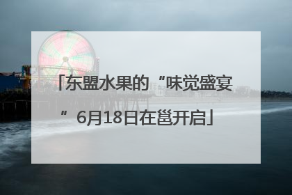 东盟水果的“味觉盛宴”6月18日在邕开启