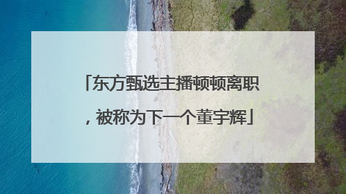 东方甄选主播顿顿离职，被称为下一个董宇辉