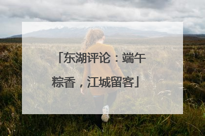 东湖评论：端午粽香，江城留客