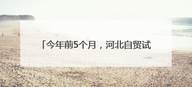 今年前5个月，河北自贸试验区进出口超300亿元