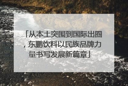 从本土突围到国际出圈，东鹏饮料以民族品牌力量书写发展新篇章