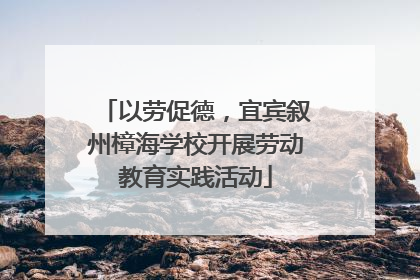 以劳促德，宜宾叙州樟海学校开展劳动教育实践活动