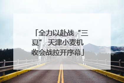 全力以赴战“三夏” 天津小麦机收会战拉开序幕