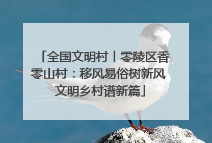 全国文明村丨零陵区香零山村：移风易俗树新风 文明乡村谱新篇