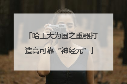 哈工大为国之重器打造高可靠“神经元”