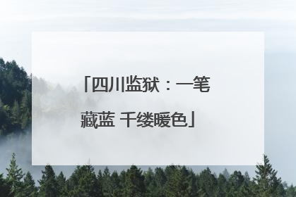 四川监狱：一笔藏蓝 千缕暖色