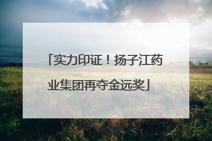 实力印证！扬子江药业集团再夺金远奖