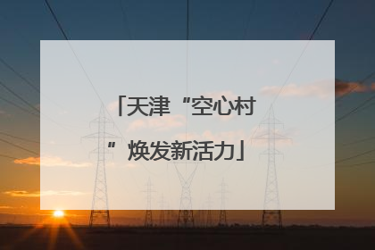 天津“空心村”焕发新活力