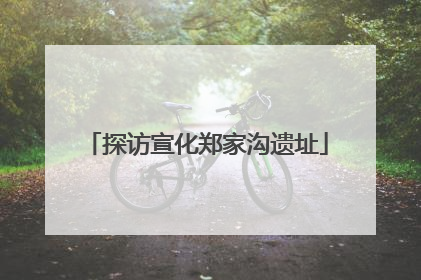 探访宣化郑家沟遗址