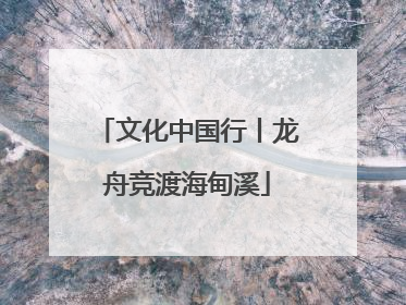 文化中国行丨龙舟竞渡海甸溪