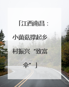 江西南昌：小菌菇撑起乡村振兴“致富伞”