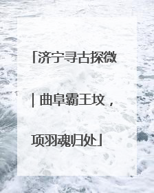 济宁寻古探微|曲阜霸王坟,项羽魂归处