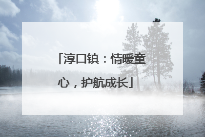 淳口镇：情暖童心，护航成长