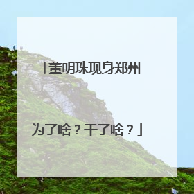 董明珠现身郑州 为了啥？干了啥？
