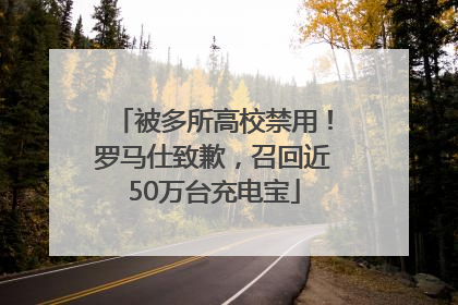 被多所高校禁用！罗马仕致歉，召回近50万台充电宝