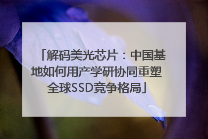 解码美光芯片：中国基地如何用产学研协同重塑全球SSD竞争格局