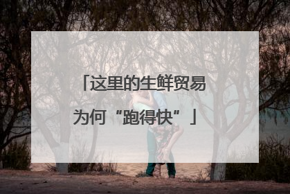 这里的生鲜贸易为何“跑得快”