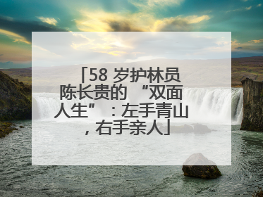 58 岁护林员陈长贵的 “双面人生”：左手青山，右手亲人
