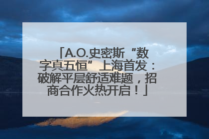 A.O.史密斯“数字真五恒”上海首发：破解平层舒适难题，招商合作火热开启！